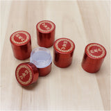 #B-01E GJD Round Case Red 100pcs(공진단청병 와인색 대)