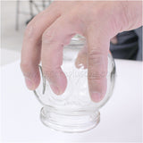 Glass Cupping Jar Flat Top