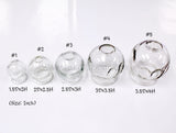 Glass Cupping Jar Flat Top