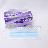 Face Mask Blue Ear Loop 50/box