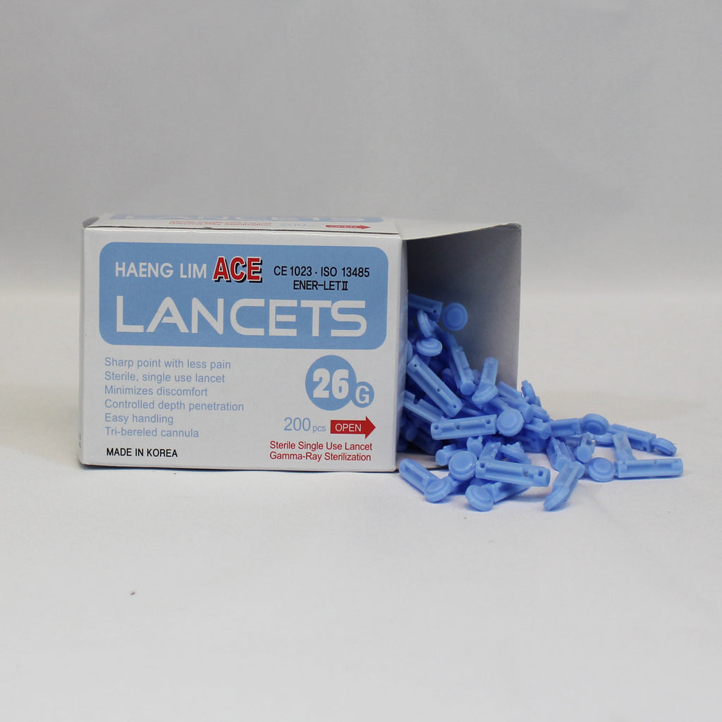 #L-02 Lancet Needles 26G 200/box (란셋 사혈바늘)